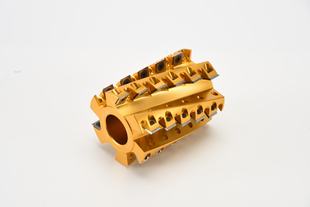 工厂直营螺旋重切削霸王刀 铝体仿形铣四面刨立轴机 改装螺旋刨刀