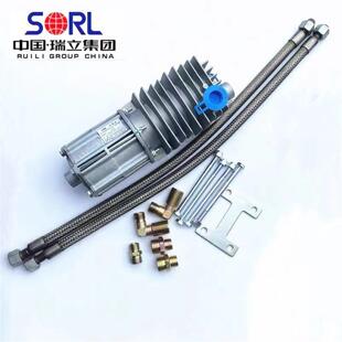 加装货车气路过滤冷凝器解放j6德龙豪沃天龙自动排水干燥器