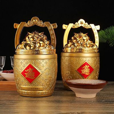 一桶金-招财进宝52度浓香型白酒