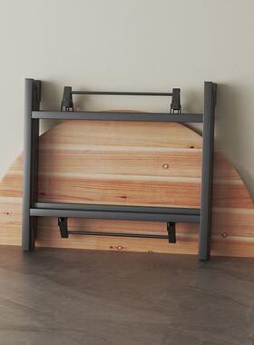 加厚大圆桌面板折叠饭折桌家实用木人台面盘10圆形对转简易92110