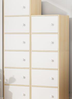 储斗柜物柜五斗柜小户型客靠墙窄高56623立柜简约现代纳柜置厅物