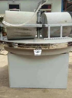 1米.2米青稞燕项麦三项电碾机三黄电磨豆84783玉米面石碾子