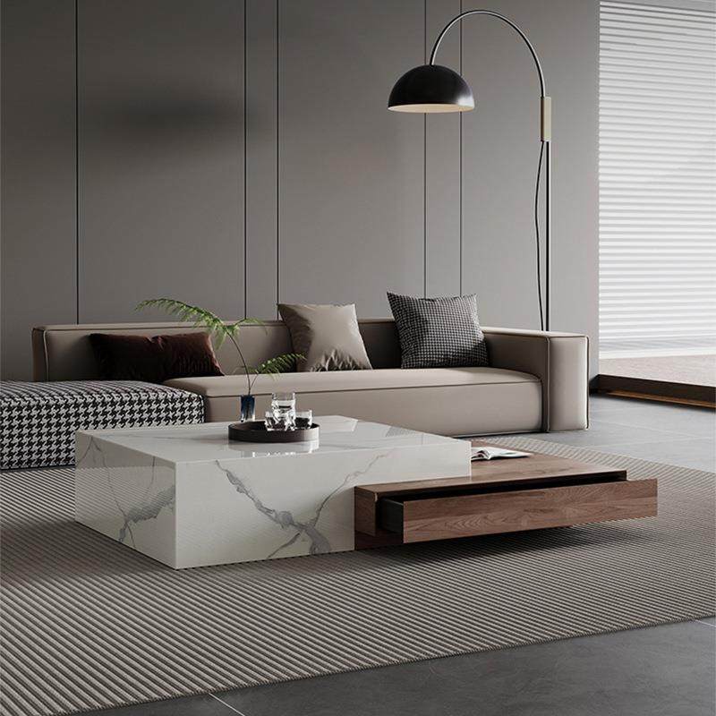 岩板茶电视柜组合大理石茶实木客厅用家60314几小户型伸缩网红202几5年,影音电器,DIY配件,淘宝优惠券,粉丝福利购,淘宝优惠卷