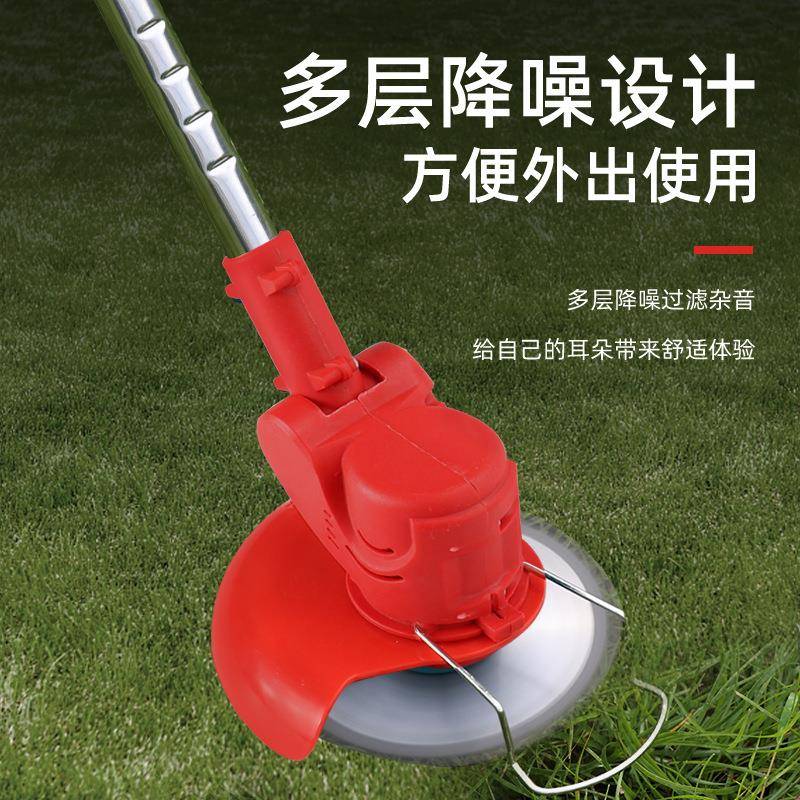 充电动割草机除线无锂电OJS草机小型家用园林割草机电式草坪修剪