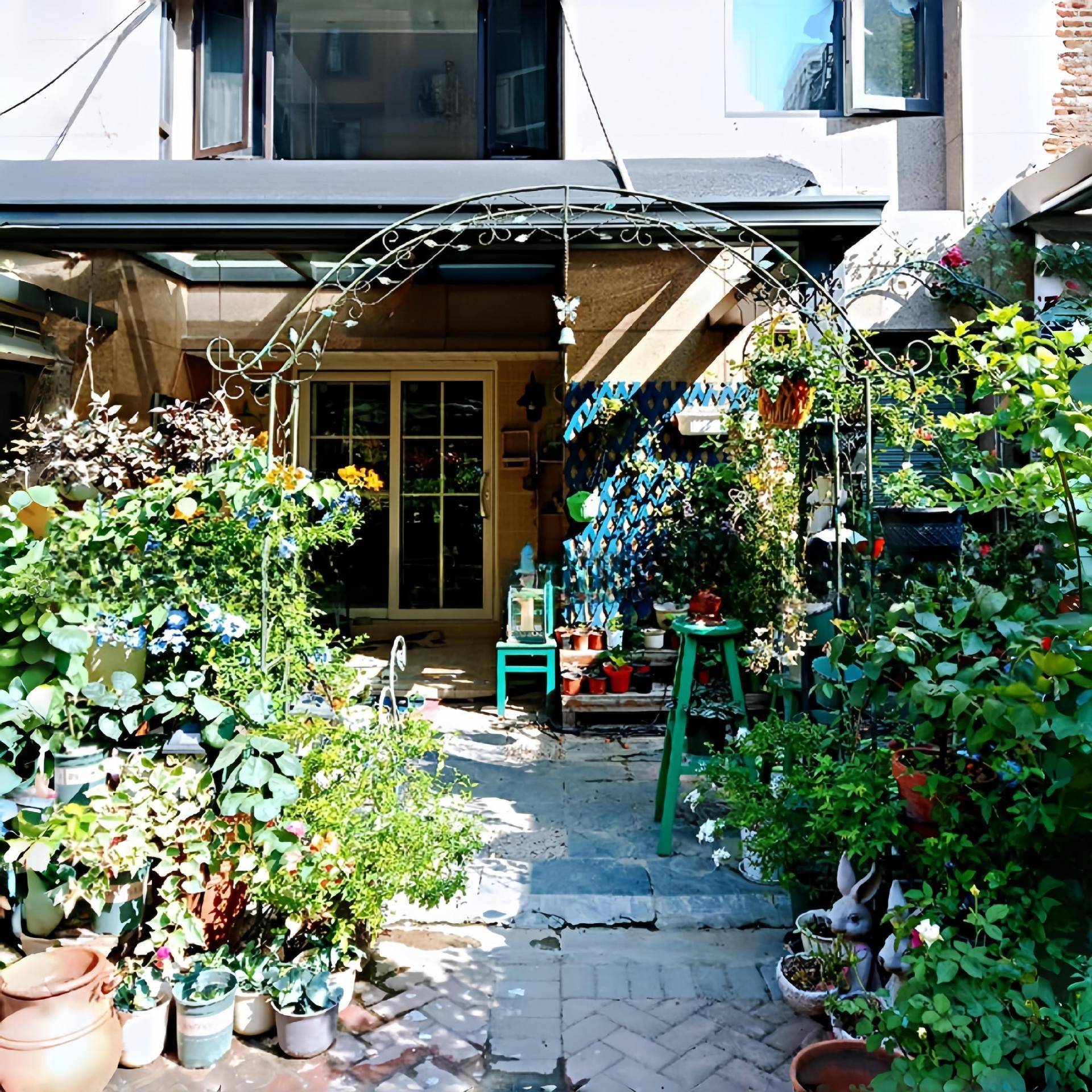 欧式复古铁艺花架落地户外花架园WXB拱门爬藤架室植物外爬攀架葡