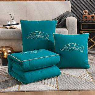 车用头抱被子两用折叠办公睡室午枕二汽枕合ltao1002一被子夏凉被