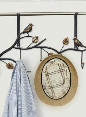 意门背式17301衣钩创挂衣架免打钩孔门后挂门上物架无痕壁置挂衣