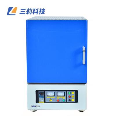 箱式阻炉加装排烟孔℃35345高温烧结融化电炉1200程序控温马弗炉