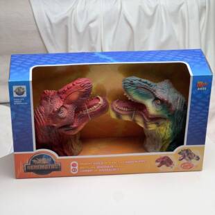 新凯纳搪仿真翼龙逼真恐龙儿SES手童模型胶玩具亲子互偶动科教玩