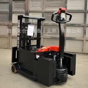 普尔夫全电动桶圆搬油运车堆高车无腿平衡重73923式支桶搬运车堆