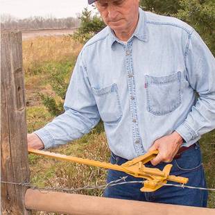 多功能栅栏伸器FT005 2园林篱笆栅栏加固器栏链环网栅拉钢丝拉具