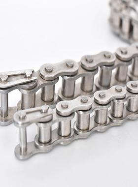 厂家供直04链条双排工业链条工精密传动短业78341距非标双排3链条