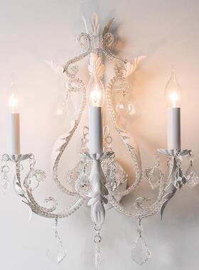 美乡式村15703厅餐复古做旧客厅灯法田式园公主儿童房简约蜡烛水