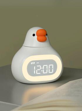 新款智能学家GGF生电子闹钟夜充灯两用儿男女孩可电童声用卧室用