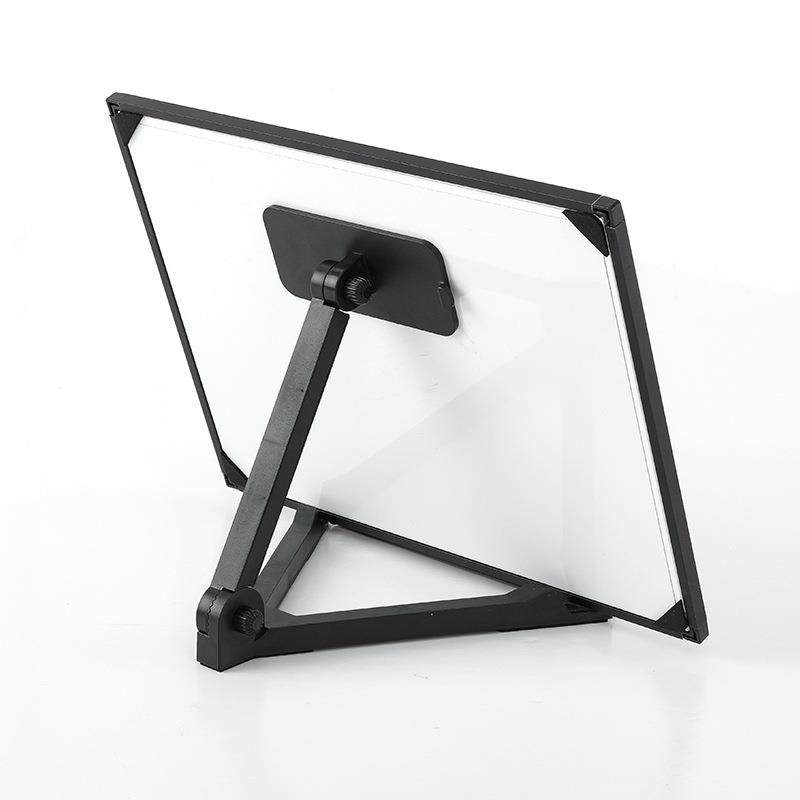 面钢化玻璃小白板留言会议公桌支架办式写字ft-8613板磁性留板言