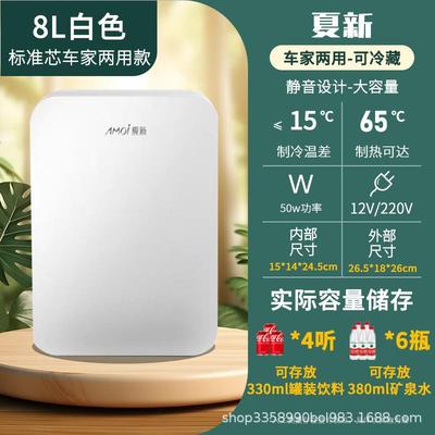 SAST迷你车载小冰箱冷冻冷藏保鲜办公室学生出租房宿舍小型冰柜