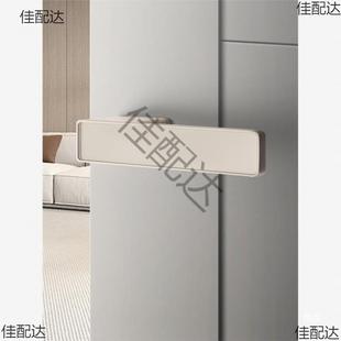 音意式极简门锁卧室通用房间门锁静室门磁卧型吸米思xZDxmm73门锁