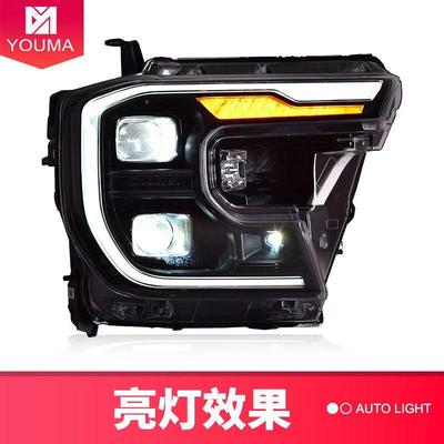 专用于福特撼路者9a款nger大R灯总成23T改装LQSHED透镜流水日行灯