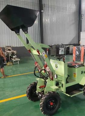 小型式柴油装载载机建筑工轮地工程装卸小铲车四驱电动铲GVH车装