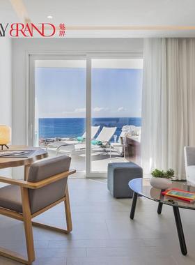 约度假酒客房连锁店酒店宾馆子一整套床沙65686发简实木椅家具工