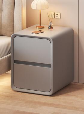 峥家具厂床5头柜小型现代简42116约极窄床边柜明奶油风2超窄02新