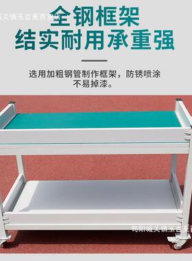 防电周车工作台多层移动物料车仓库带轮静66658双车间线围转板层