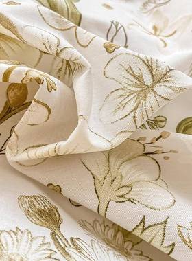 2床02518112纯新款全棉13372花卉四件套主韩系公风小碎花简约单被罩棉