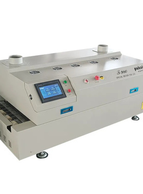 普惠新款T-980八温区回流焊PID闭环红外热风pcb贴片焊机BGA焊接