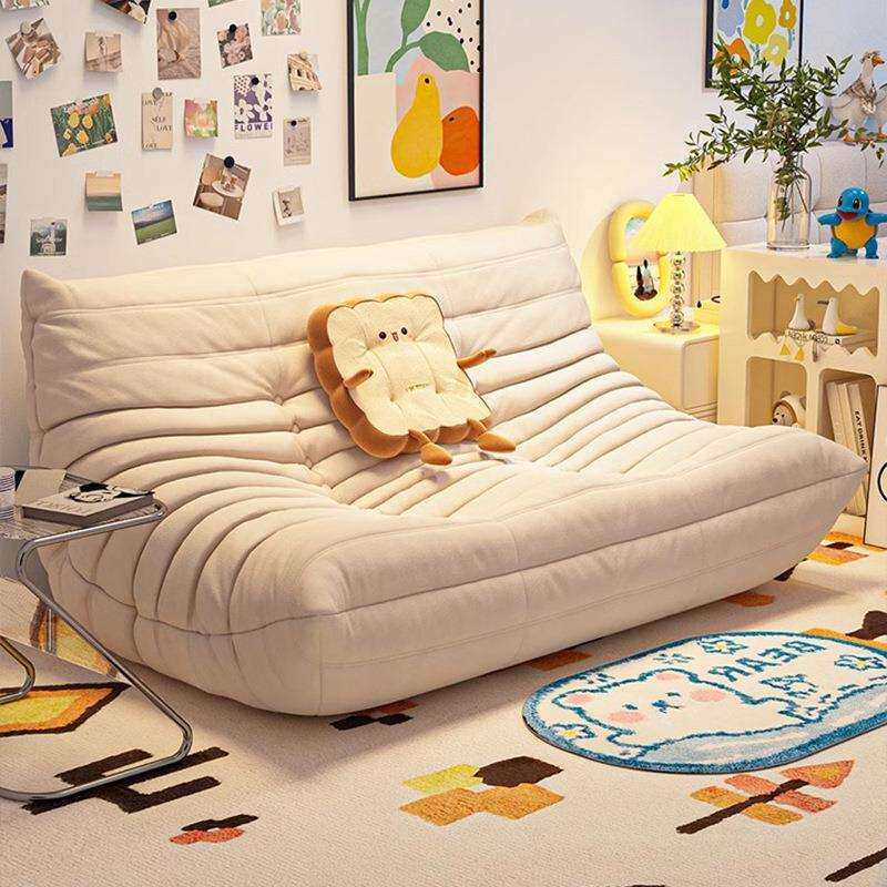 懒人沙发毛毛虫沙发椅阳台躺卧网红卧室单人小沙发榻榻米可躺可睡