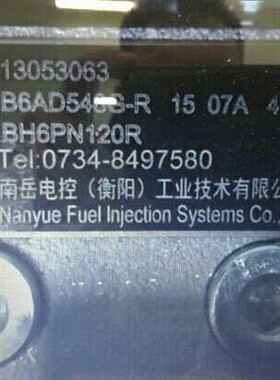 潍柴道依茨燃油泵13053063喷油泵总成BH6PN120R 衡阳泵B6AD548G-R