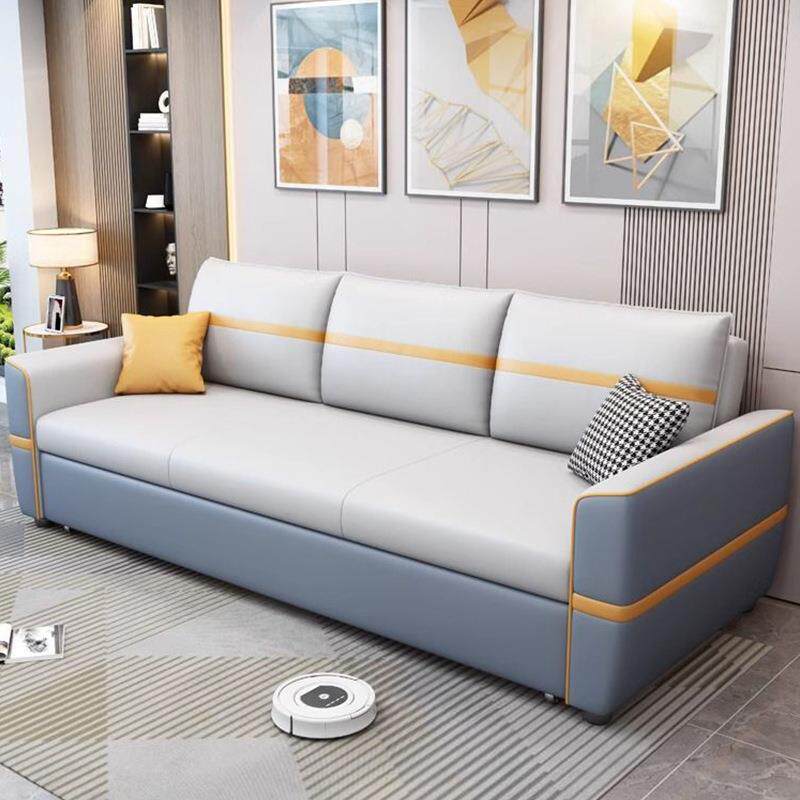 可折叠沙发床1.5米宽民宿公寓懒人沙发双人位小户型卧室储物伸缩