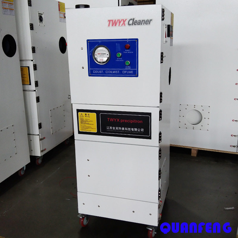 锯切打磨集尘机脉冲清灰自动吸尘器工业设备配套除尘机柜式集尘器