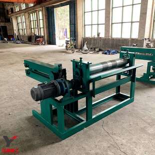 油桶切割开缝机单组铁皮桶压平板机手压切身切盖一体机