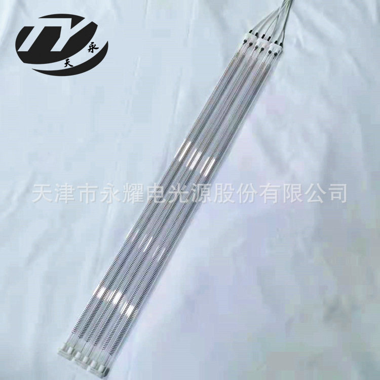TY天永厂家直供 中波加热灯管高红外石英管双孔光波加热 质量保证