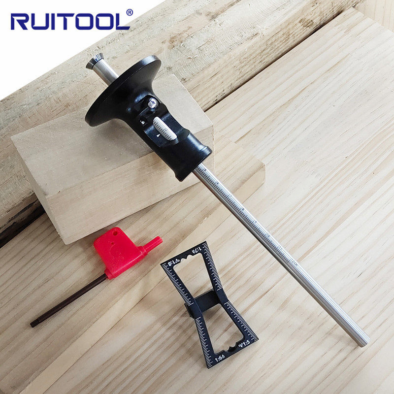 欧式木工平行划线器 简版划线规 硬质合金刀片画线燕尾规木工工具