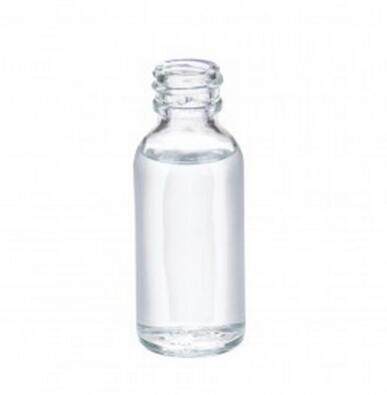波士顿圆形瓶_1000ml 透明 .白色聚丙烯盖 聚乙烯瓶盖垫 盒=12个