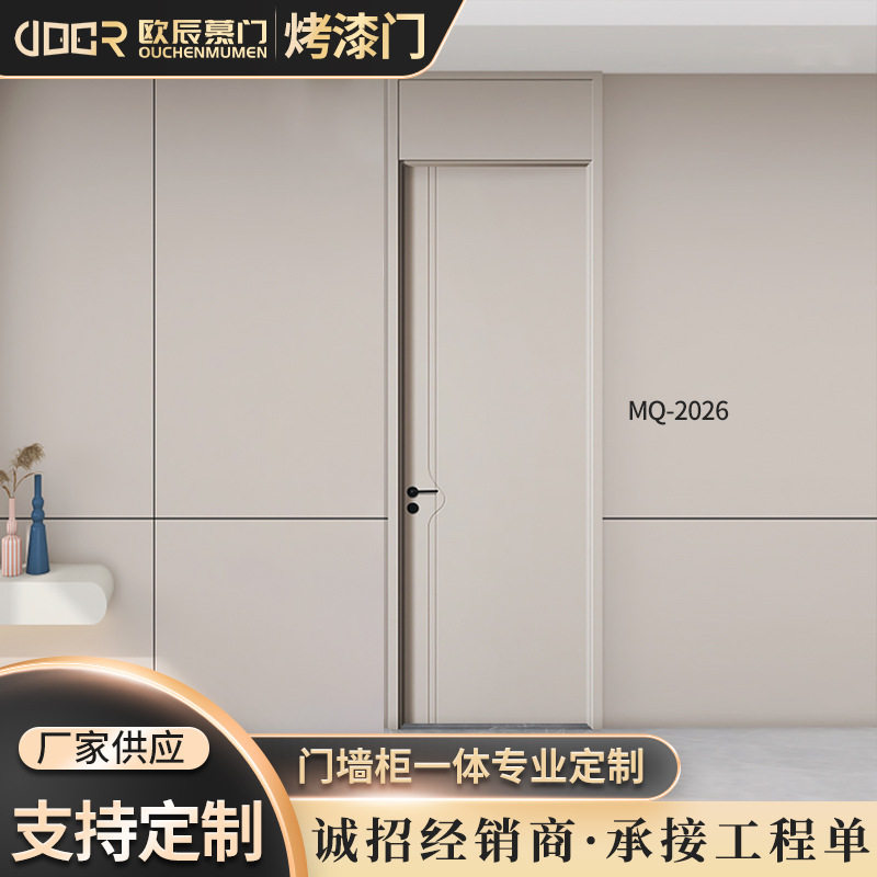 爱尚我门烤漆雕刻免漆生态实木门