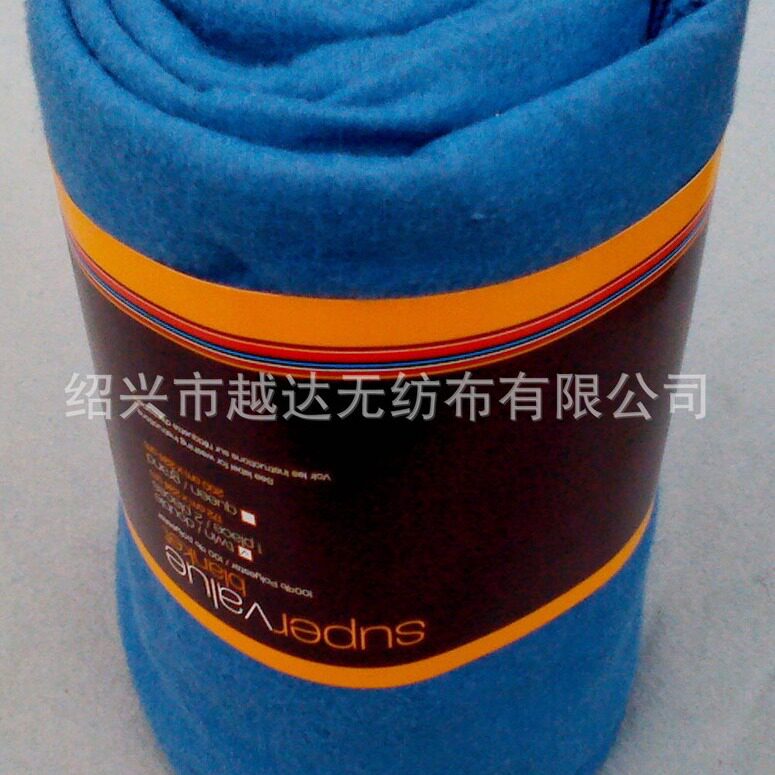 厂家直供彩色毛毯针刺无纺布 针刺棉毛毡 不织布供应