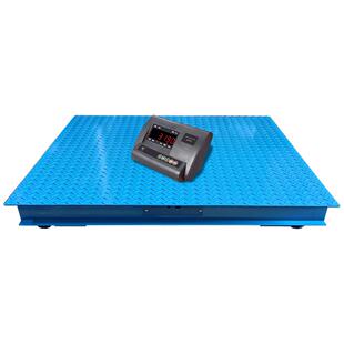 槽钢电子地磅秤3吨小型地磅称工厂大台面平台秤汽车地上衡电子秤