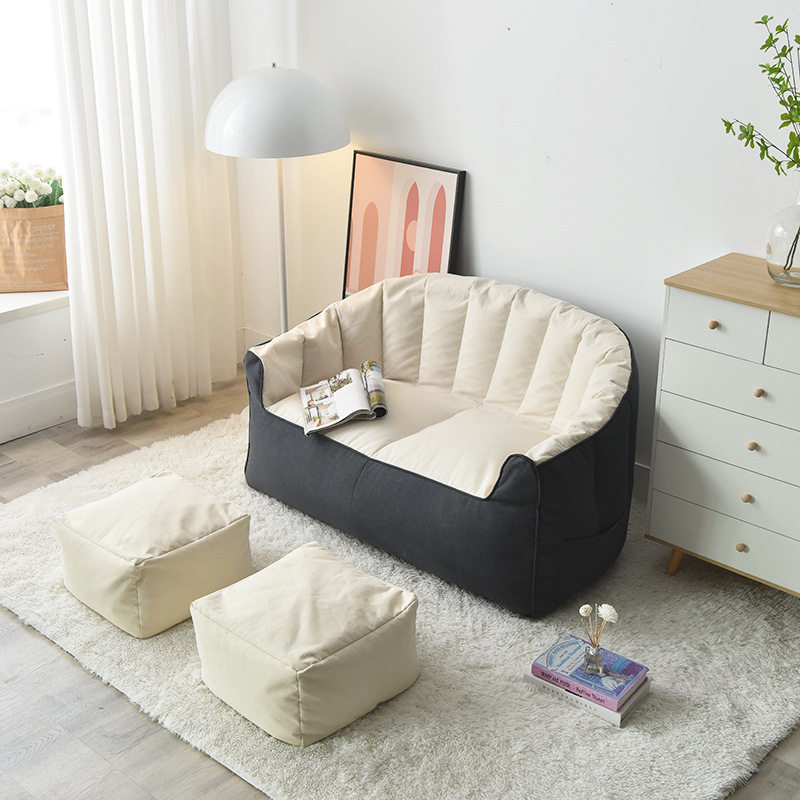 双人懒人沙发豆袋榻榻米可躺可睡小沙发小户型阳台躺卧卧室风豆袋,鲜花速递/花卉仿真/绿植园艺,其它园艺用品,淘宝优惠券,粉丝福利购,淘宝优惠卷