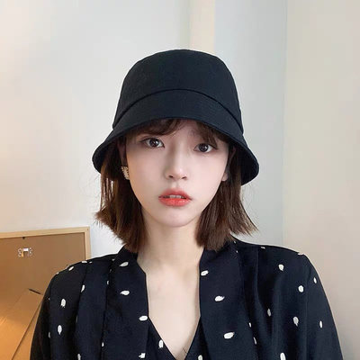 Fashion Solid Color Bucket Hat Summer Autumn Fisherman Hat O