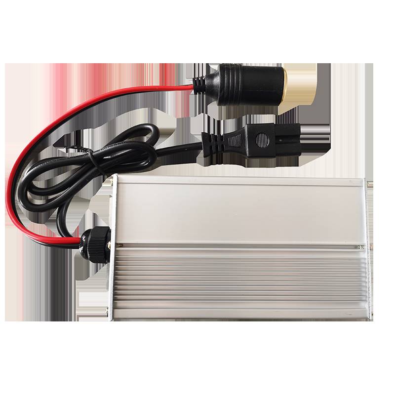 电动车48V转12V转换器品子头洗车机点烟器接头打气泵60V72V转换器