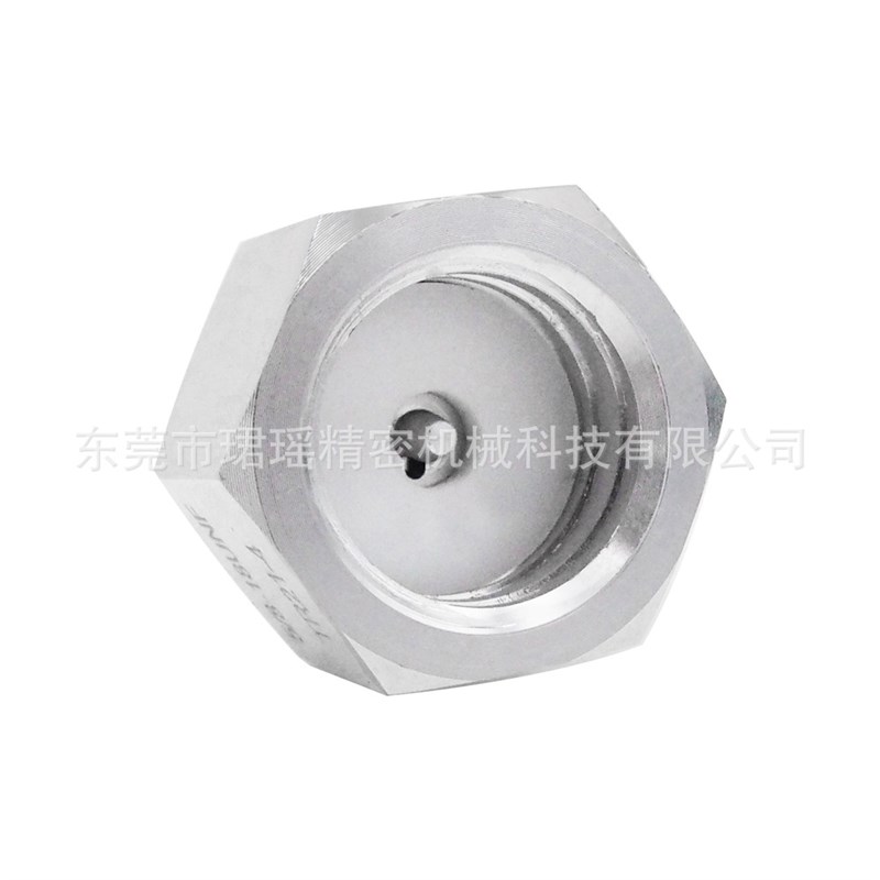 跨境二氧化碳接头母TR21-4转苏打气瓶公5/8-18UNF调节器酿酒水族