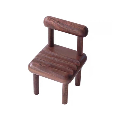 极速Ornament base solid wood phone stand beech wood摆件底座