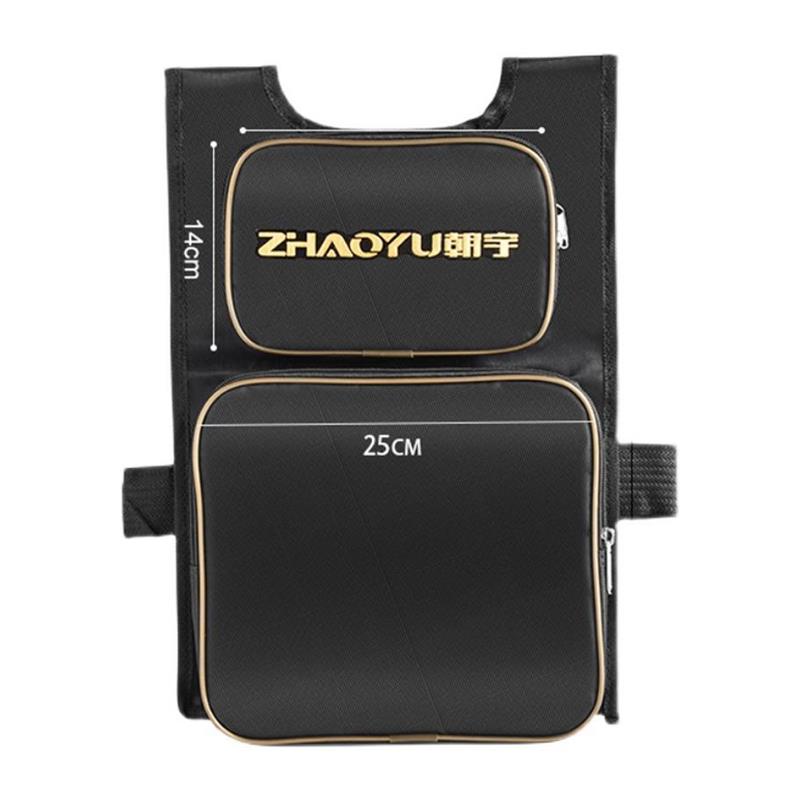 朝宇钓椅后挂包加厚多功能通用收纳防划挂包双层钓鱼箱钓鱼椅小硬