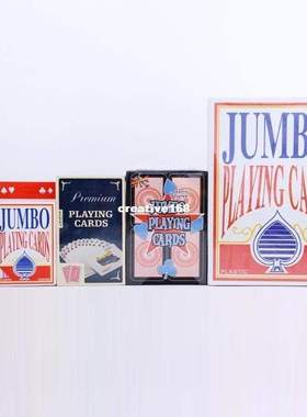 1Deck 3 Size Giant Jumbo Deck of Big Playing Cards Fun Full