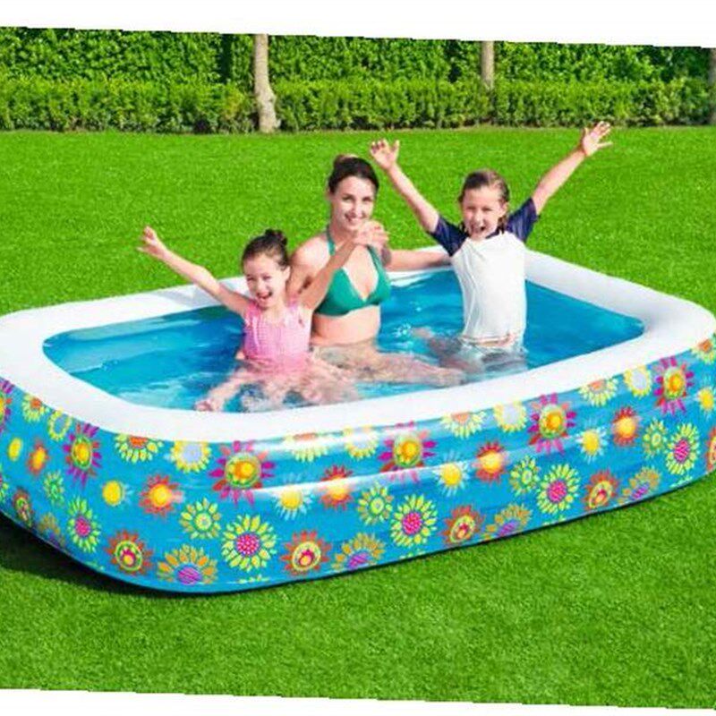 极速包邮Bestway54121充气家庭游泳池 宝宝婴儿戏水池超大号成人