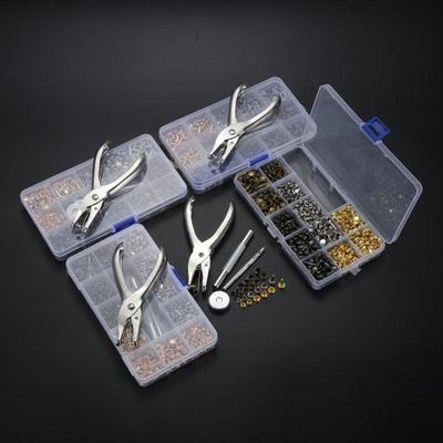 240/300/360/480 Sets Leather Rivets Double Cap Rivet Tubular