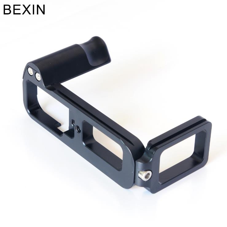 适用X-T10 XT-20单反相机直角板L型板三脚架云台横拍竖拍板 手柄