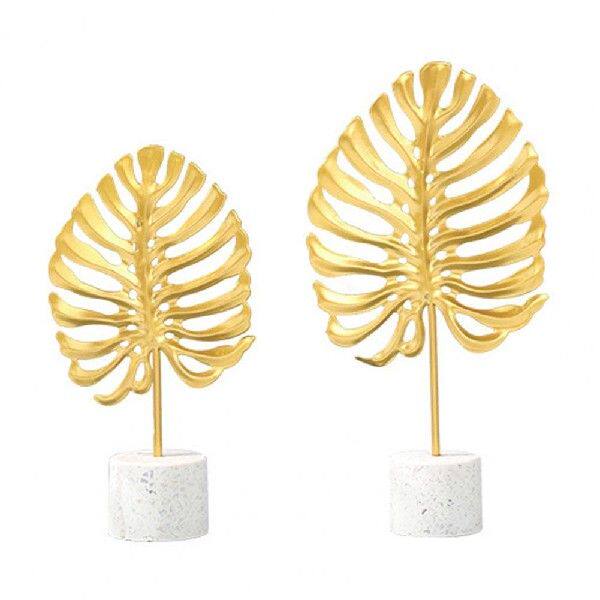 Golden Ginkgo Turtle Leaf Design Model Display Mold Home